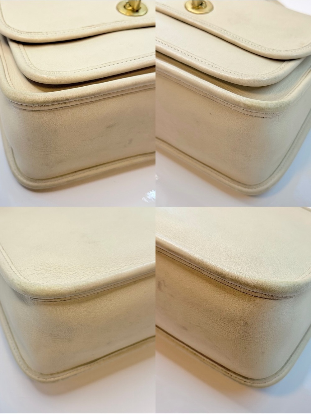 ✅Sold ✅Vintage Coach Rambler Legacy Bag 9061 Bone Purse - Picture 11 of 12